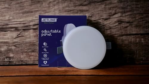 LED 12W Adjustable Panel Light, Round, Cool White, Round, Pack of 1