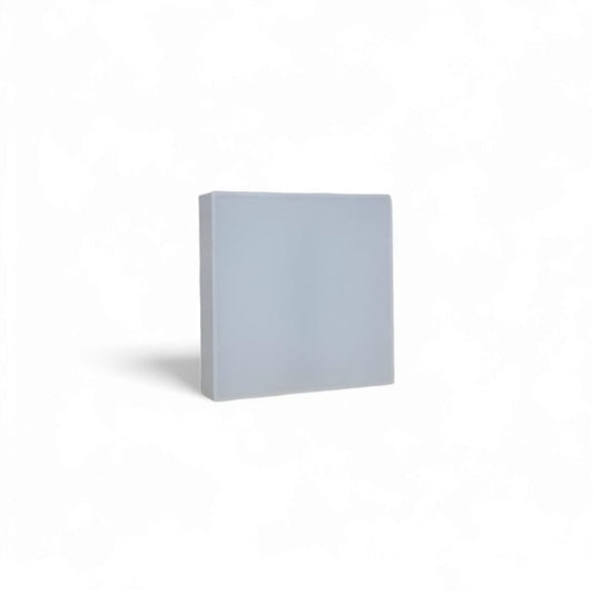 LED 12W Rimless PEBL Surface Panel, Square, Pack of 1, Cool White - No False Ceiling Required