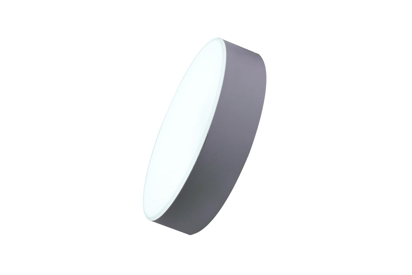 LED 12W Rimless PEBL Surface Panel, Round, Pack of 1, Cool White - No False Ceiling Required